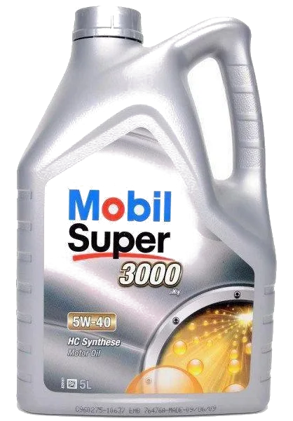 Моторное масло Mobil 5W-40 Super 3000
